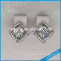 Factory wholesale sterling silver cz stud earrings